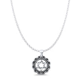  Star Of David Pendant Necklace