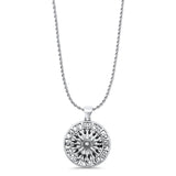  Zodiac Chart Pendant Necklace