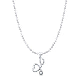  Stethoscope Pendant Necklace