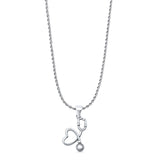  Stethoscope Pendant Necklace