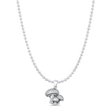  Mushrooms Pendant Necklace