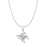  Butterfly Pendant Necklace