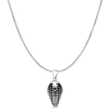 Cobra Head Pendant Necklace