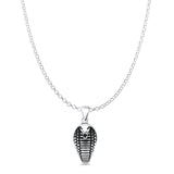  Cobra Head Pendant Necklace