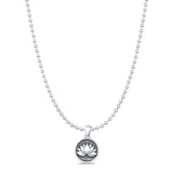  Lotus Pendant Necklace