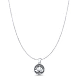  Lotus Pendant Necklace