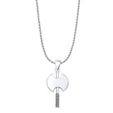 Double Headed Axe Pendant Necklace