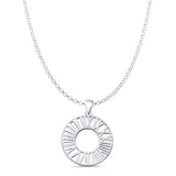  Roman Numerals Pendant Necklace