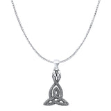  Celtic Knot Snakes Pendant Necklace