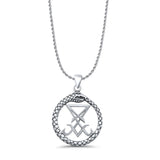  Lucifer Sigil Pendant Necklace