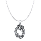  Snake Pendant Necklace