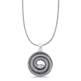  Snake Pendant Necklace