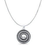  Snake Pendant Necklace