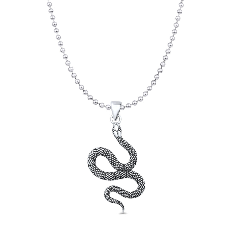  Snake Pendant Necklace