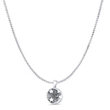  Moon & Stars Pendant Necklace