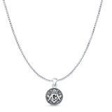  Masonic Freemason Pendant Necklace