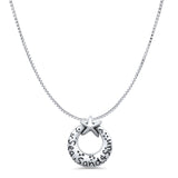 Sea, Sand, Sun & Star Charm Pendant Necklace