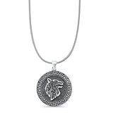  Aztec Wolf Pendant Necklace