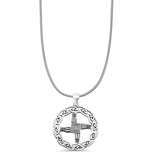  Brigid's Cross Pendant Necklace