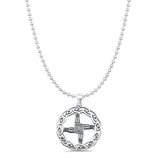  Brigid's Cross Pendant Necklace