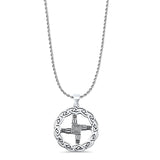  Brigid's Cross Pendant Necklace