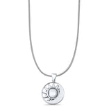 Sun And Moon Pendant Necklace