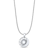  Sun And Moon Pendant Necklace