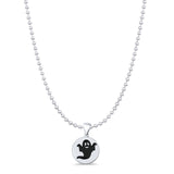  Ghost Pendant Necklace