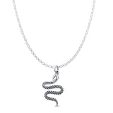  Snake Pendant Necklace