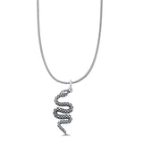  Snake Pendant Necklace