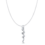  Snake Pendant Necklace