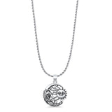  Moon & Sun Pendant Necklace