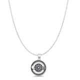  Astrology Wheel Pendant Necklace