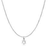  Star of David Pendant Necklace