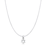  Star of David Pendant Necklace