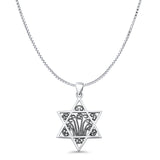  Star Of David Pendant Necklace