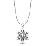  Star Of David Pendant Necklace