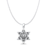  Star Of David Pendant Necklace