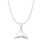 Whale Tail Pendant Necklace