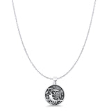  Moon, Star & Cloud Pendant Necklace