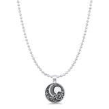  Sun, Star & Cloud Pendant Necklace
