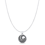  Sun, Star & Cloud Pendant Necklace