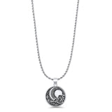  Sun, Star & Cloud Pendant Necklace