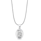  Virgin Mary Pendant Necklace