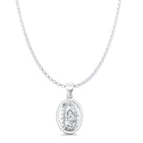  Virgin Mary Pendant Necklace