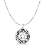  Star of David Pendant Necklace