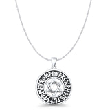  Star of David Pendant Necklace