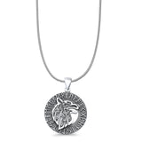 Wolf Viking Pendant Necklace