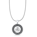  Triquetra Runes Pendant Necklace