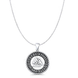  Triquetra Runes Pendant Necklace
